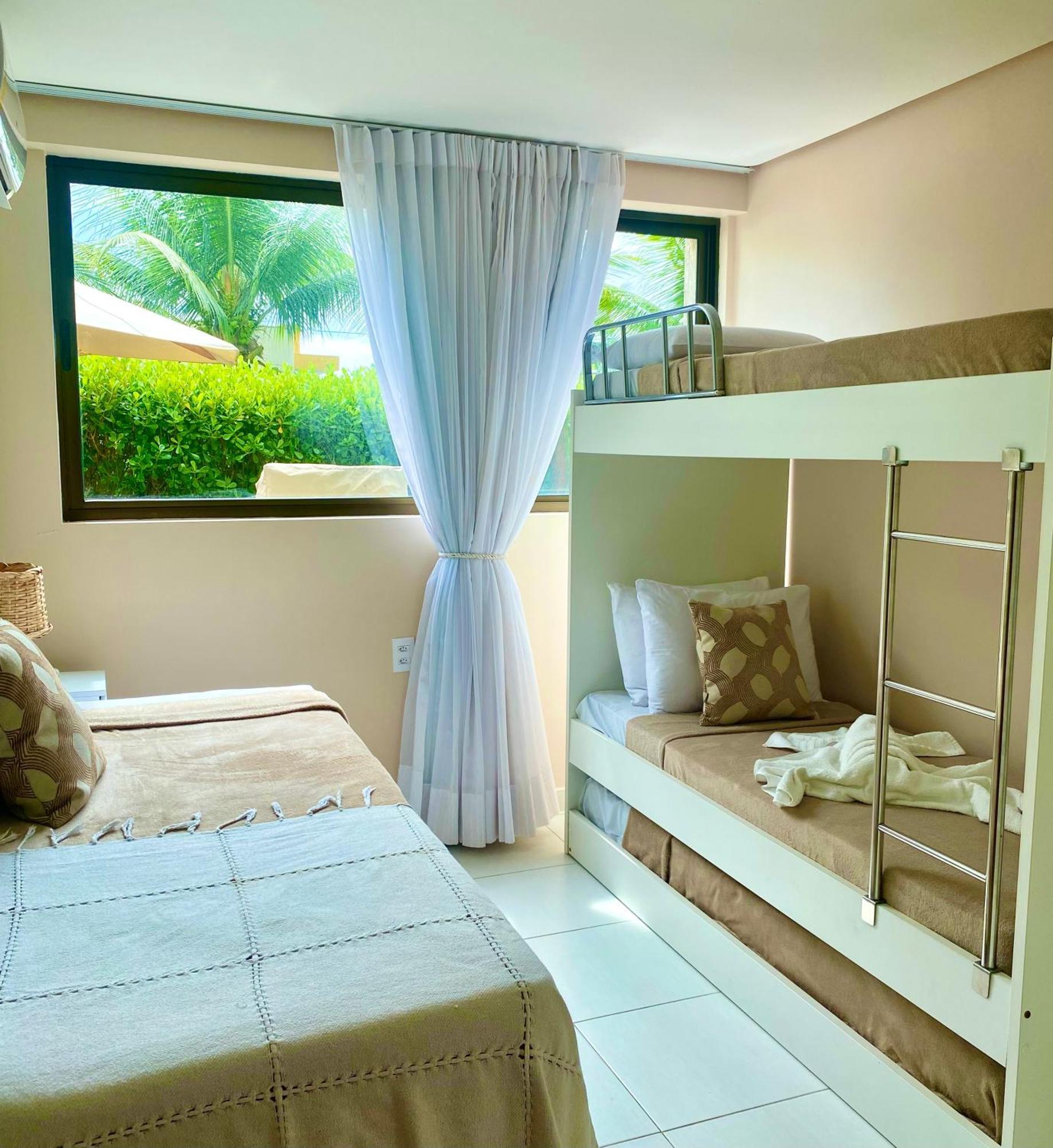 Apto Beira Mar Terreo Com Area Gourmet Praia De Muro Alto Pôrto das Galinhas Екстериор снимка